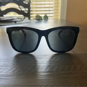 Authentic BNIB GUCCI SUNGLASSES BNIB ✨ GUCCI 61MM Blue Square Sunglasses With Detachable  main image 4